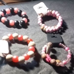 Colorful Beaded Bracelets Set